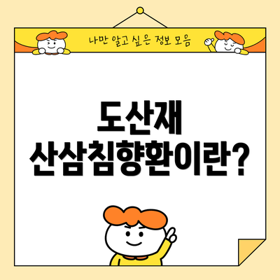 도산재 산삼침향환이란?