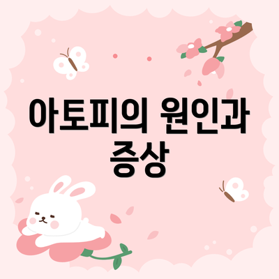 아토피의 원인과 증상