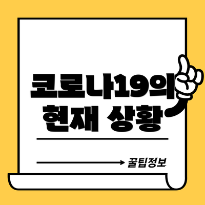코로나19의 현재 상황