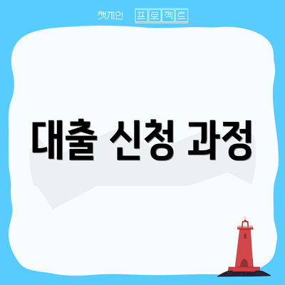 대출 신청 과정