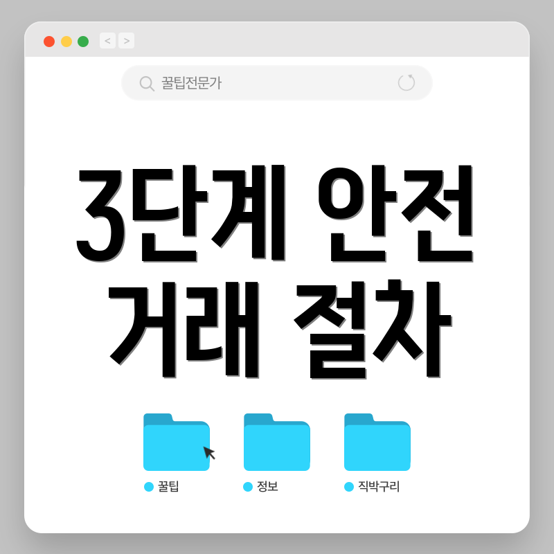 3단계 안전 거래 절차