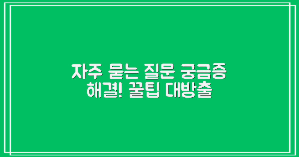 자주 묻는 질문
